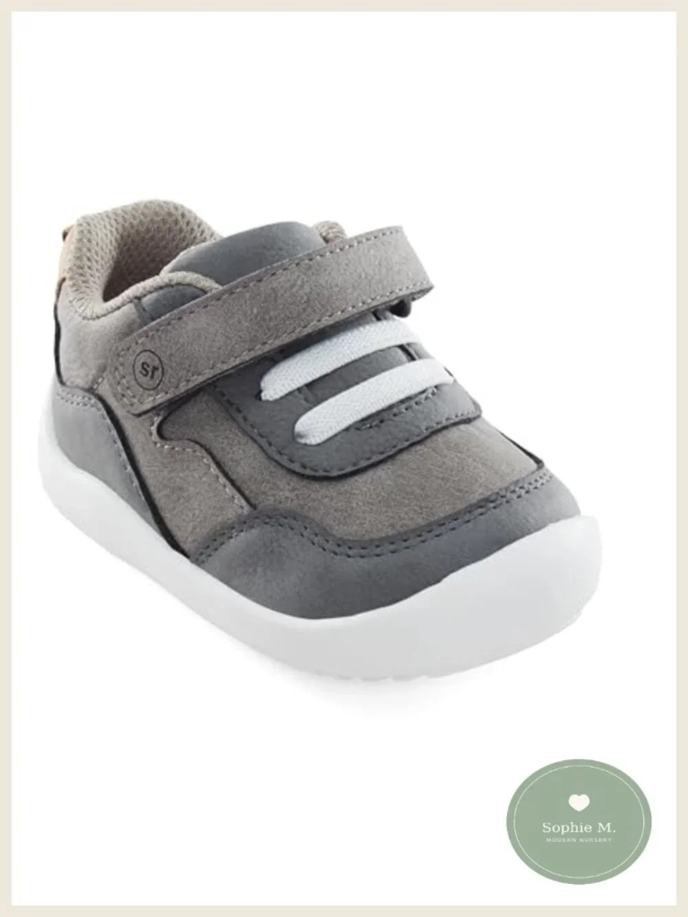 Stride Rite 360 Nick Infant Toddler Hook and Loop Sneakers Memory Foam Cushioned